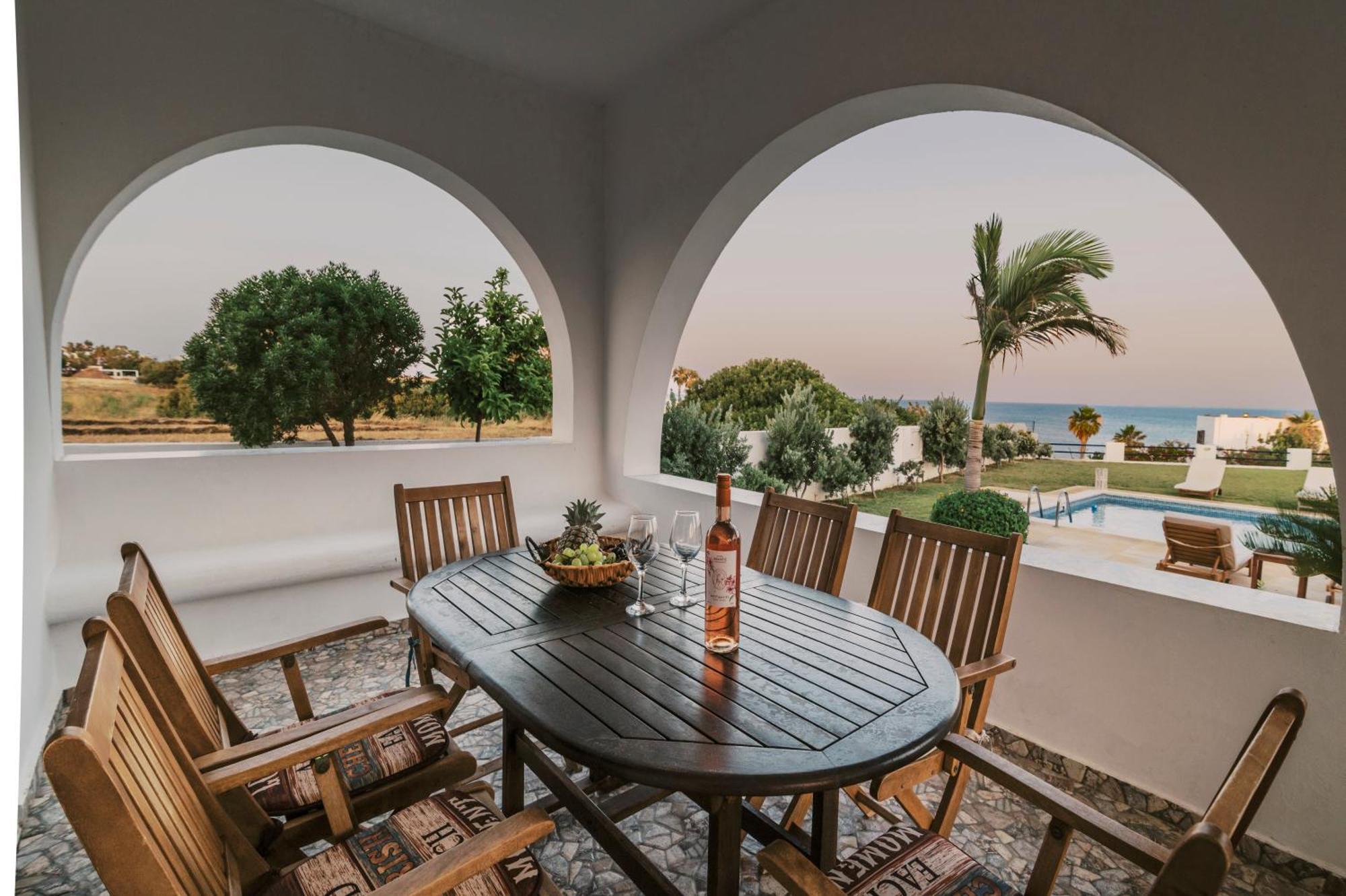 Villa Deep Blue Lachania  Exterior photo