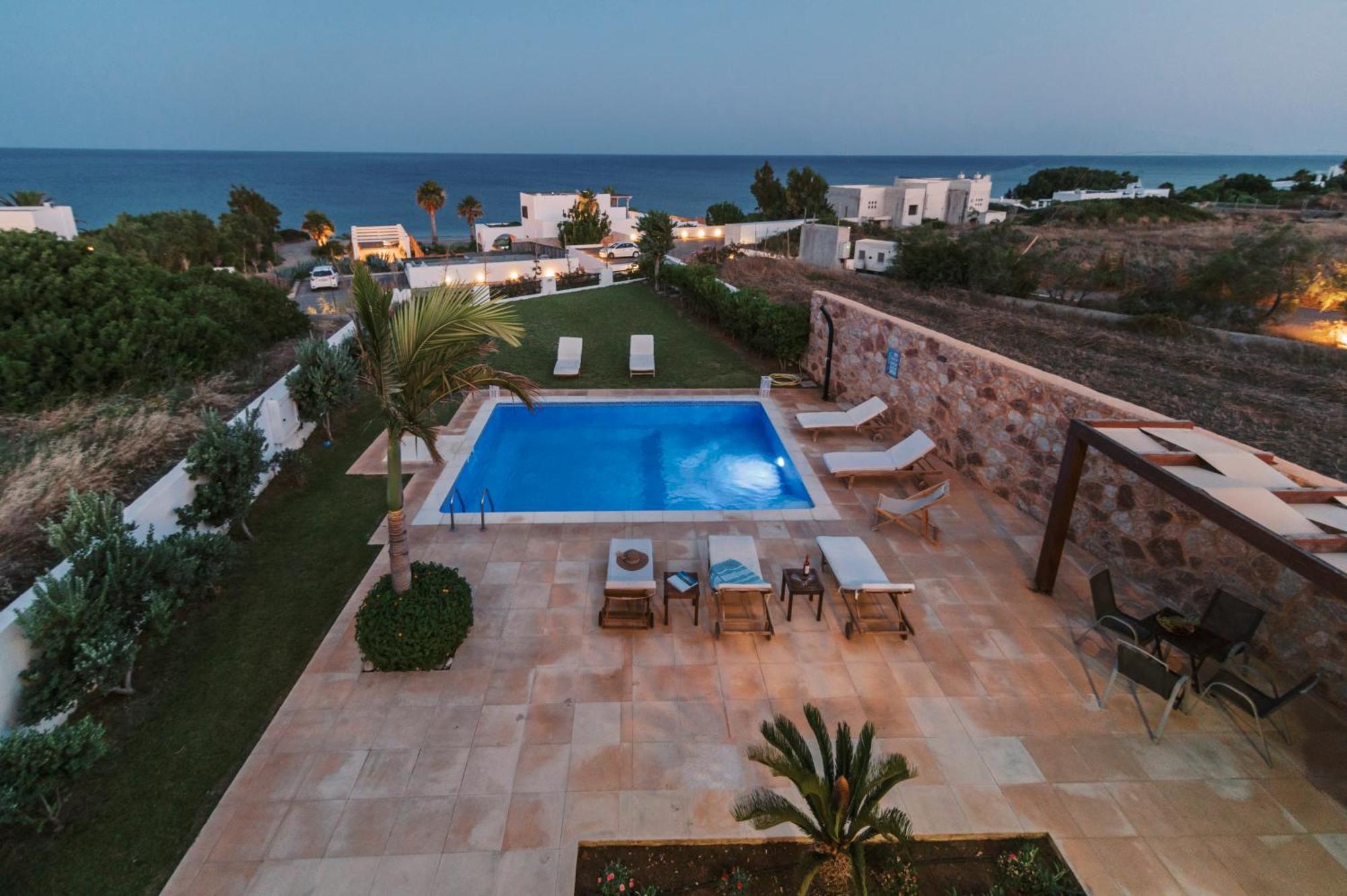 Villa Deep Blue Lachania  Exterior photo