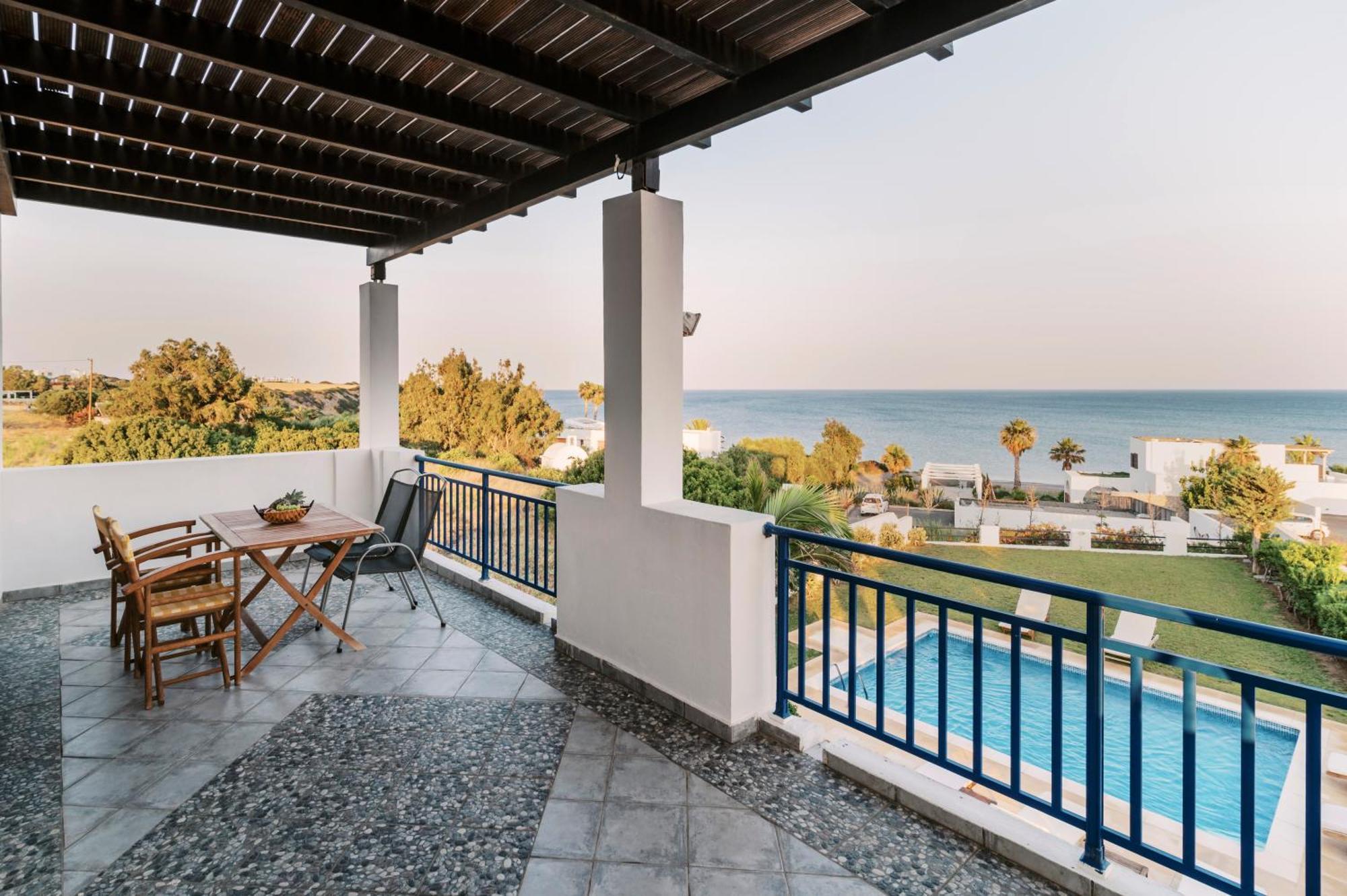 Villa Deep Blue Lachania  Exterior photo