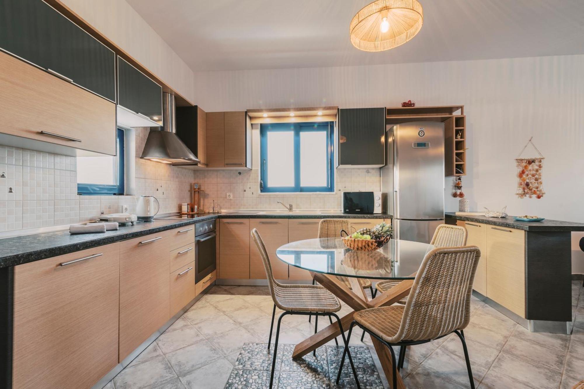 Villa Deep Blue Lachania  Exterior photo